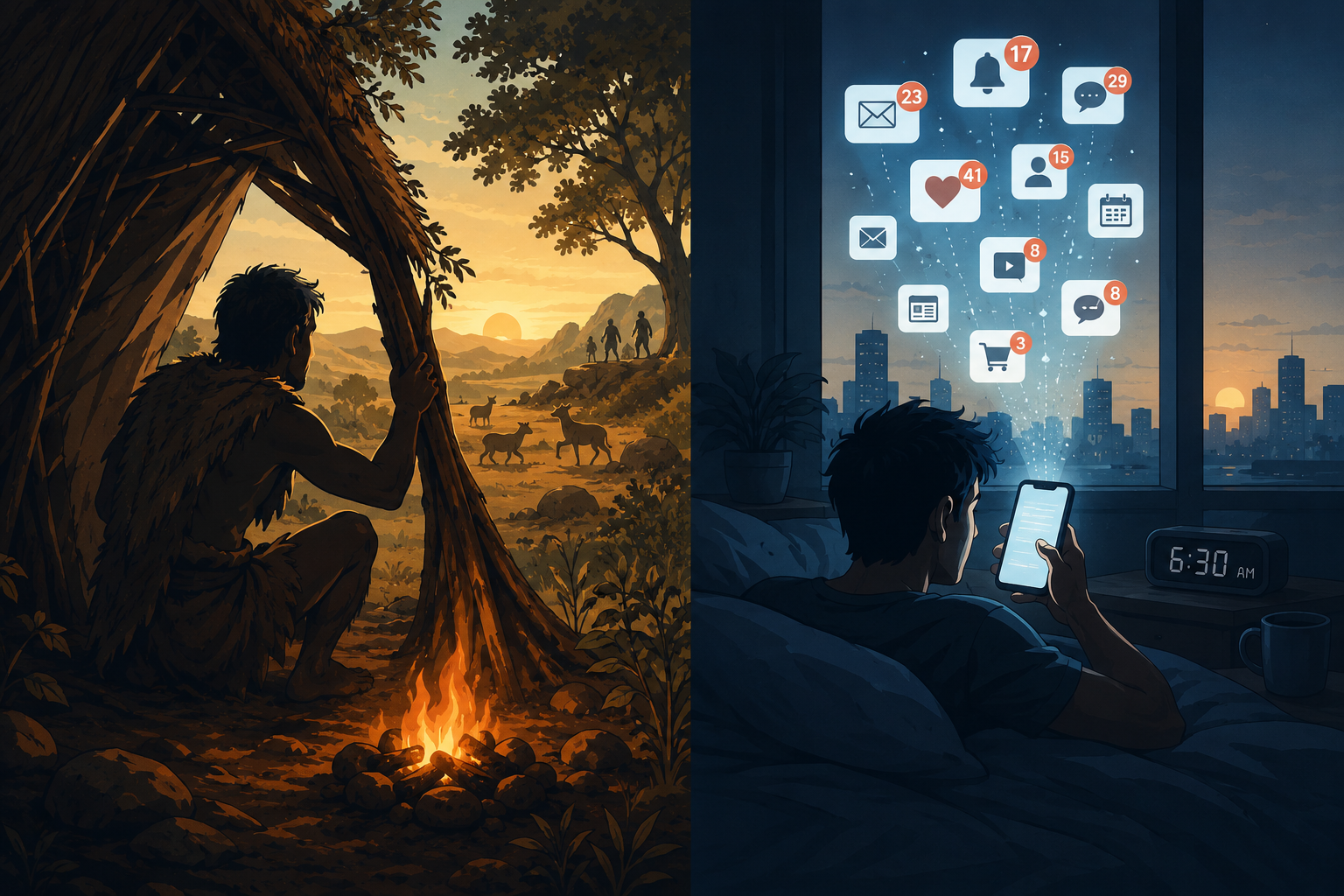 Ancient Alarms in a Modern World