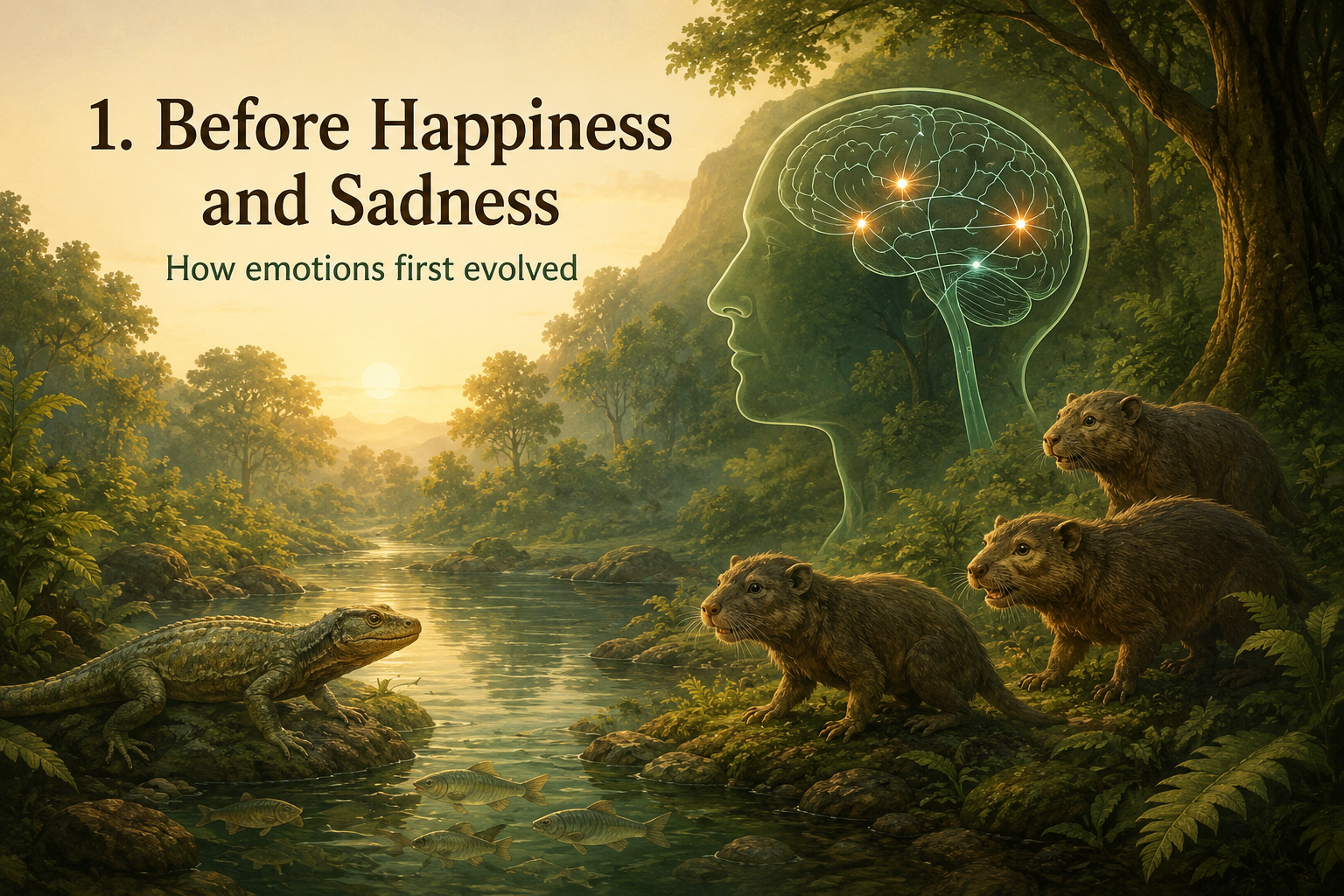 Before Happiness and Sadness