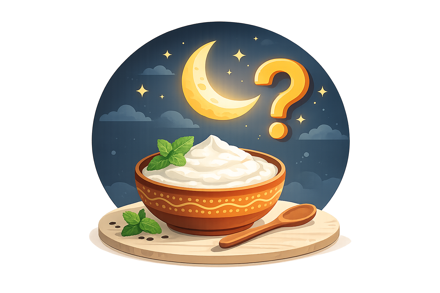 Curd at night